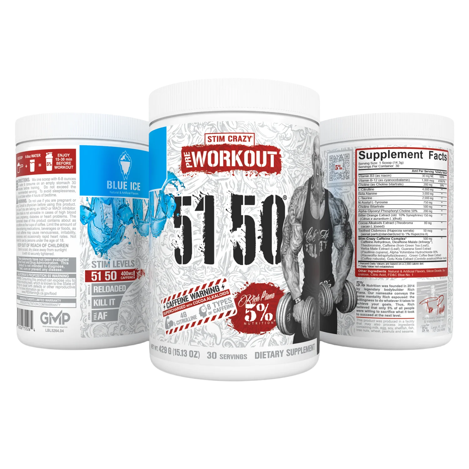 5150 High Stimulant Pre-Workout - Image 25