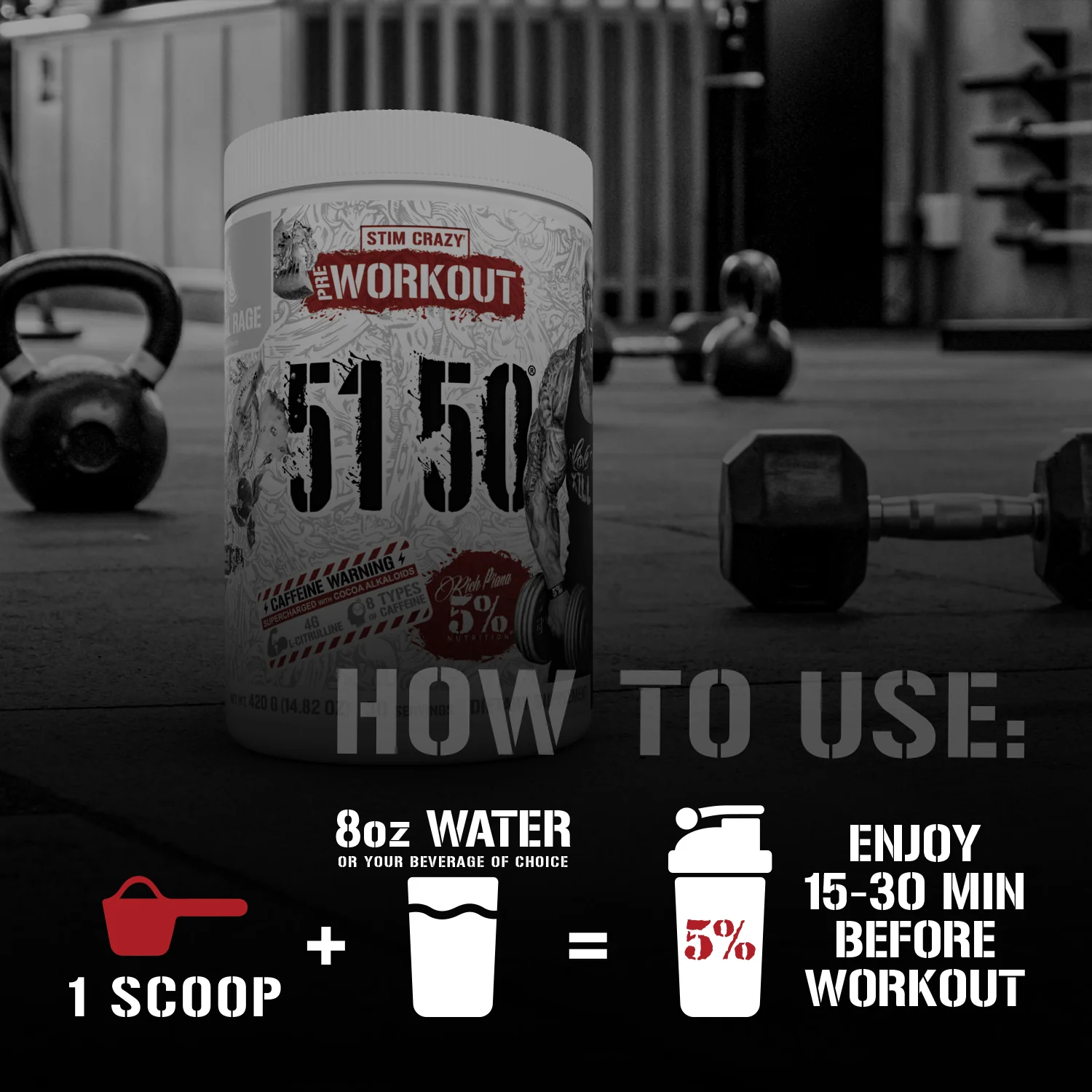 5150 High Stimulant Pre-Workout - Image 4